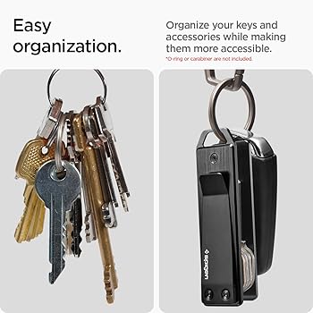 Llife LEATHER KEY CHAIN BLACK